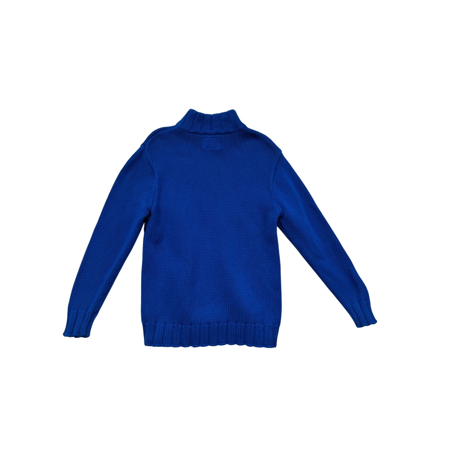 Old Navy Kids Blue Snowflake Full-Zip Sweater  Large 10-12 #102C