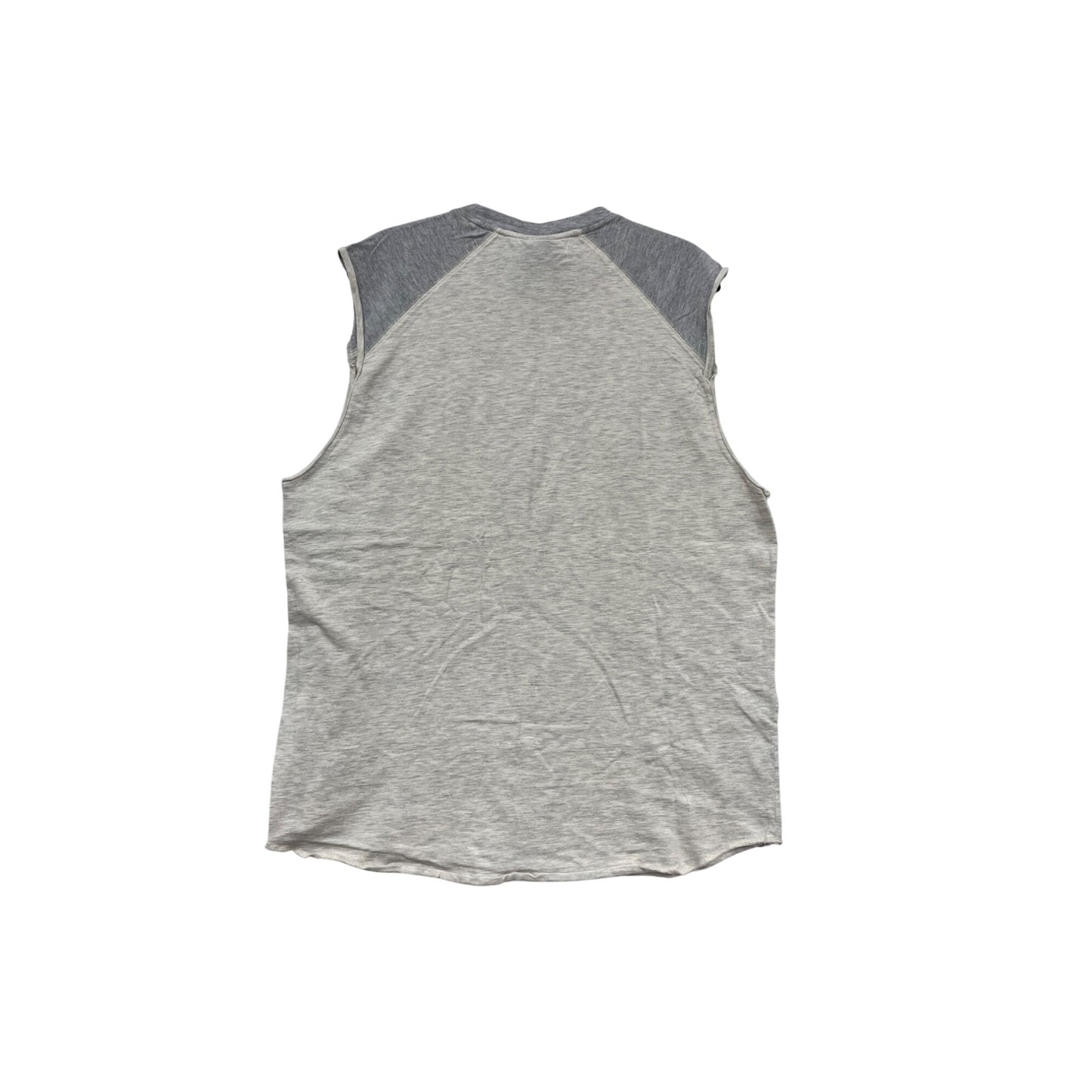 Camp David Sleeveless Tee St. George Island 78 Gray L #613A