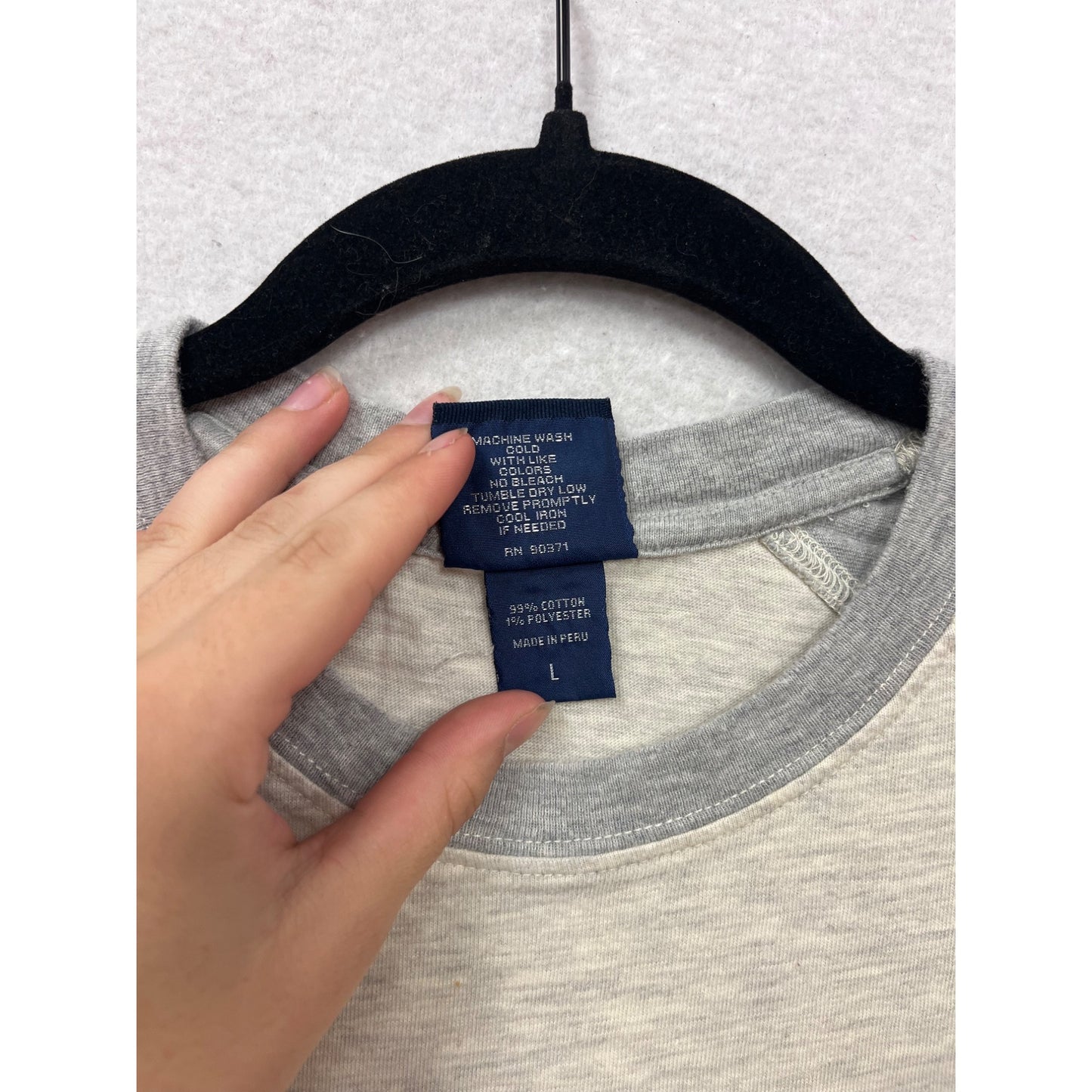 Camp David Sleeveless Tee St. George Island 78 Gray L #613A