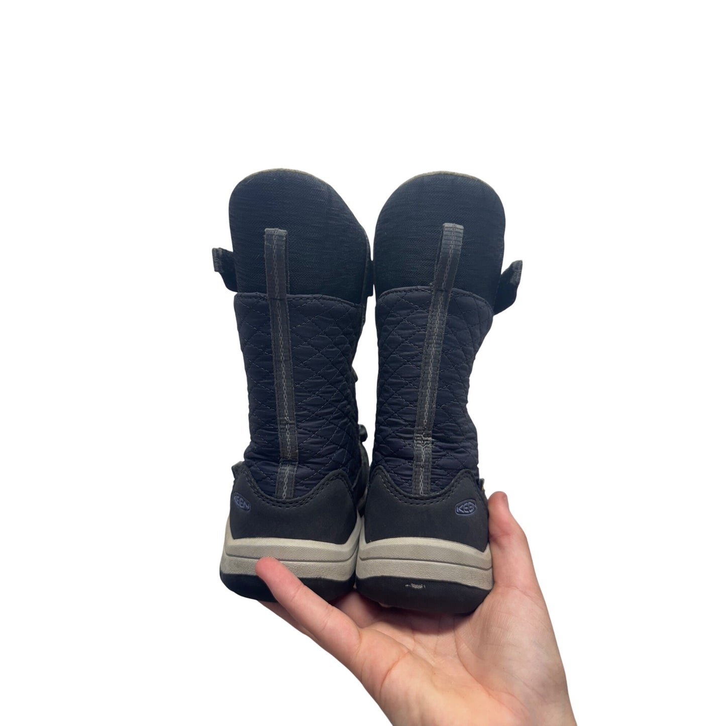Keen Waterproof Insulated Winter Boots Black & Gray Size 7 #9823