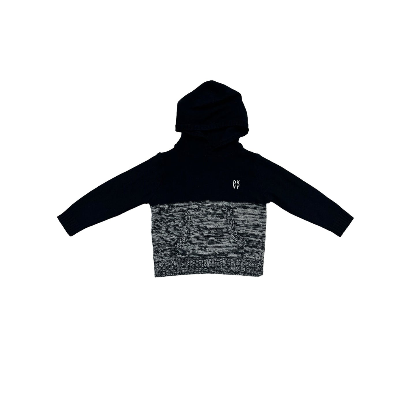 Baby Boys DNKY Knitted Hoodie #2613