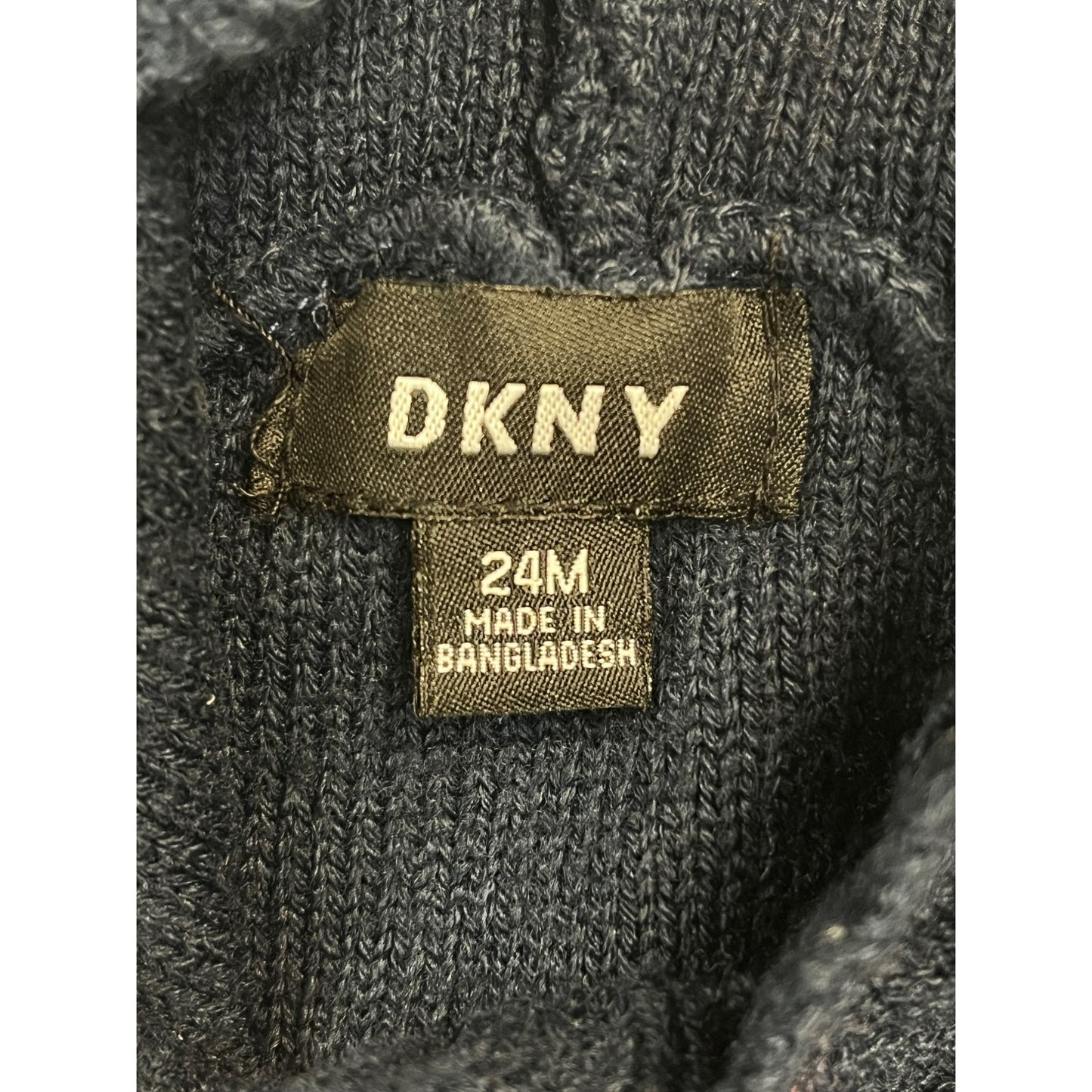 Baby Boys DNKY Knitted Hoodie #2613