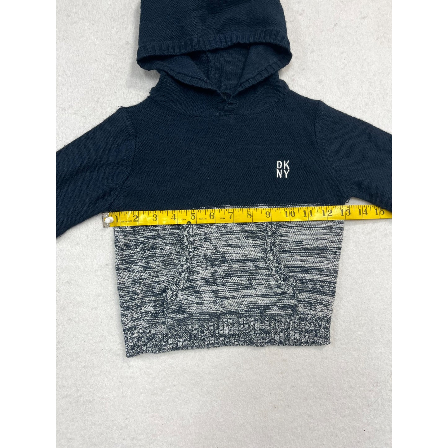 Baby Boys DNKY Knitted Hoodie #2613