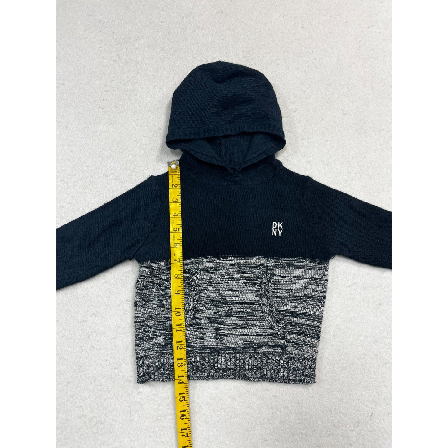 Baby Boys DNKY Knitted Hoodie #2613