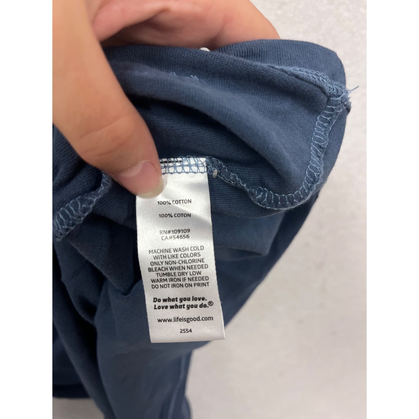 Life Is Good Crusher T-Shirt "I Like Crafts” Casual S #111A