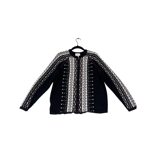 Breckenridge S Nordic Snowflake Cardigan Sweater #997A