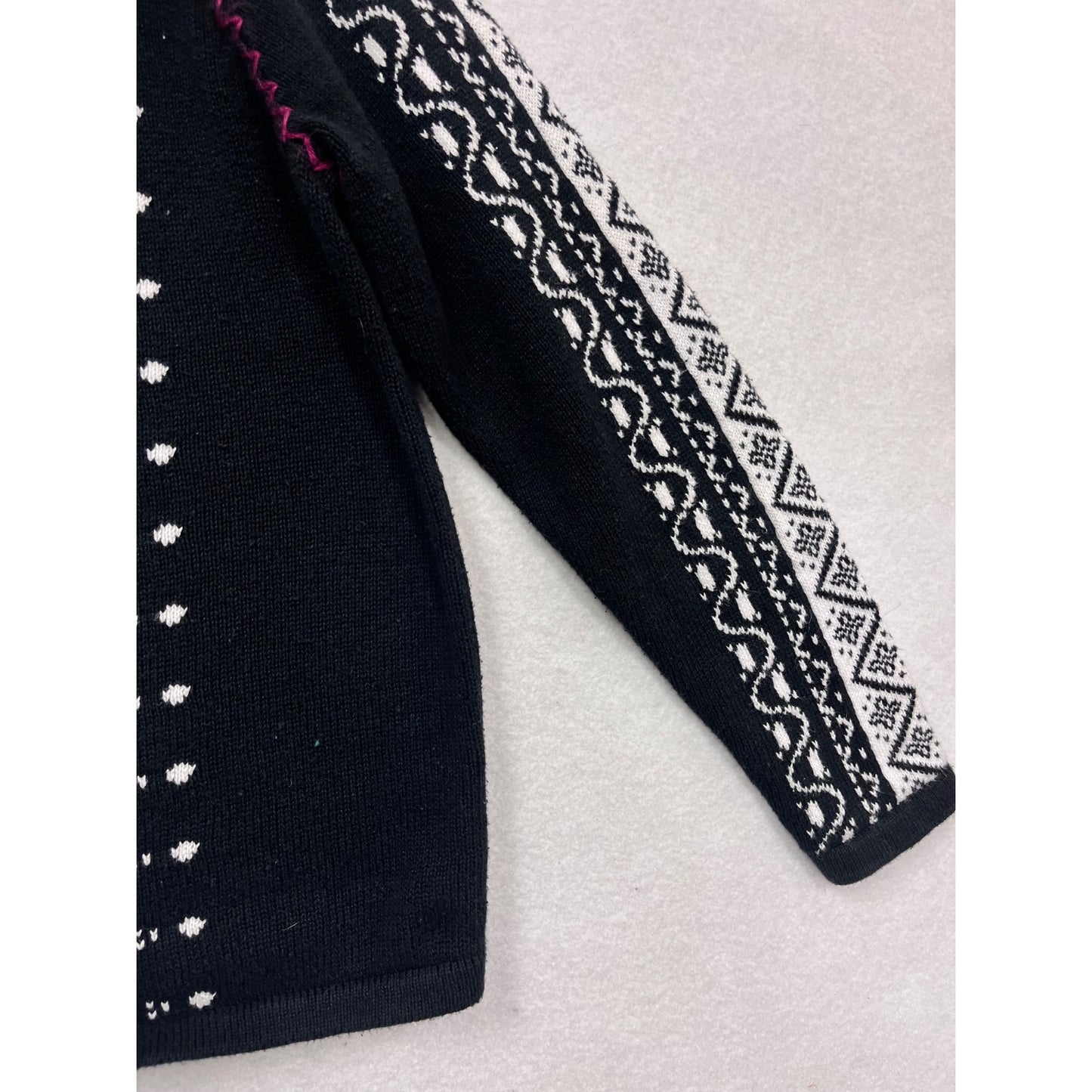 Breckenridge S Nordic Snowflake Cardigan Sweater #997A