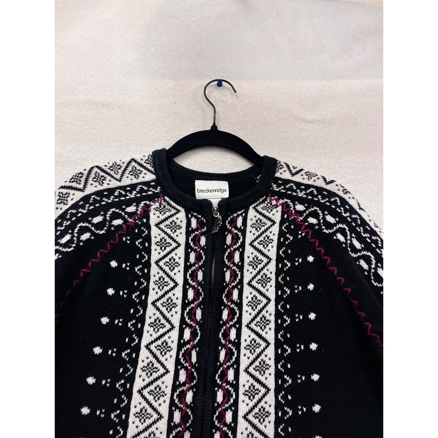 Breckenridge S Nordic Snowflake Cardigan Sweater #997A