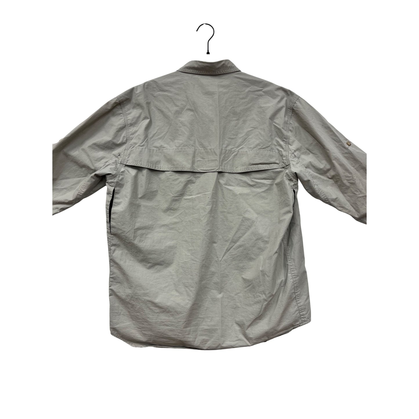 Cabelas Long-Sleeve Button-Up Shirt L #8754