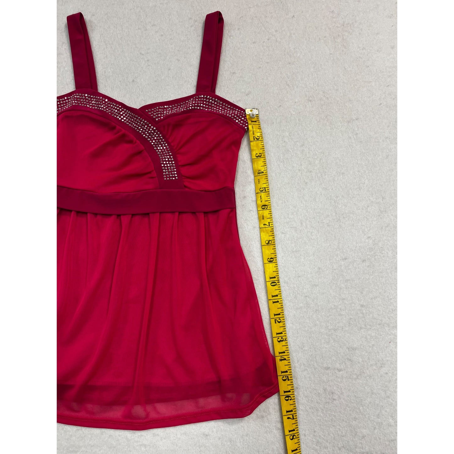 Women’s Y2K Hot Pink TankTop #2432