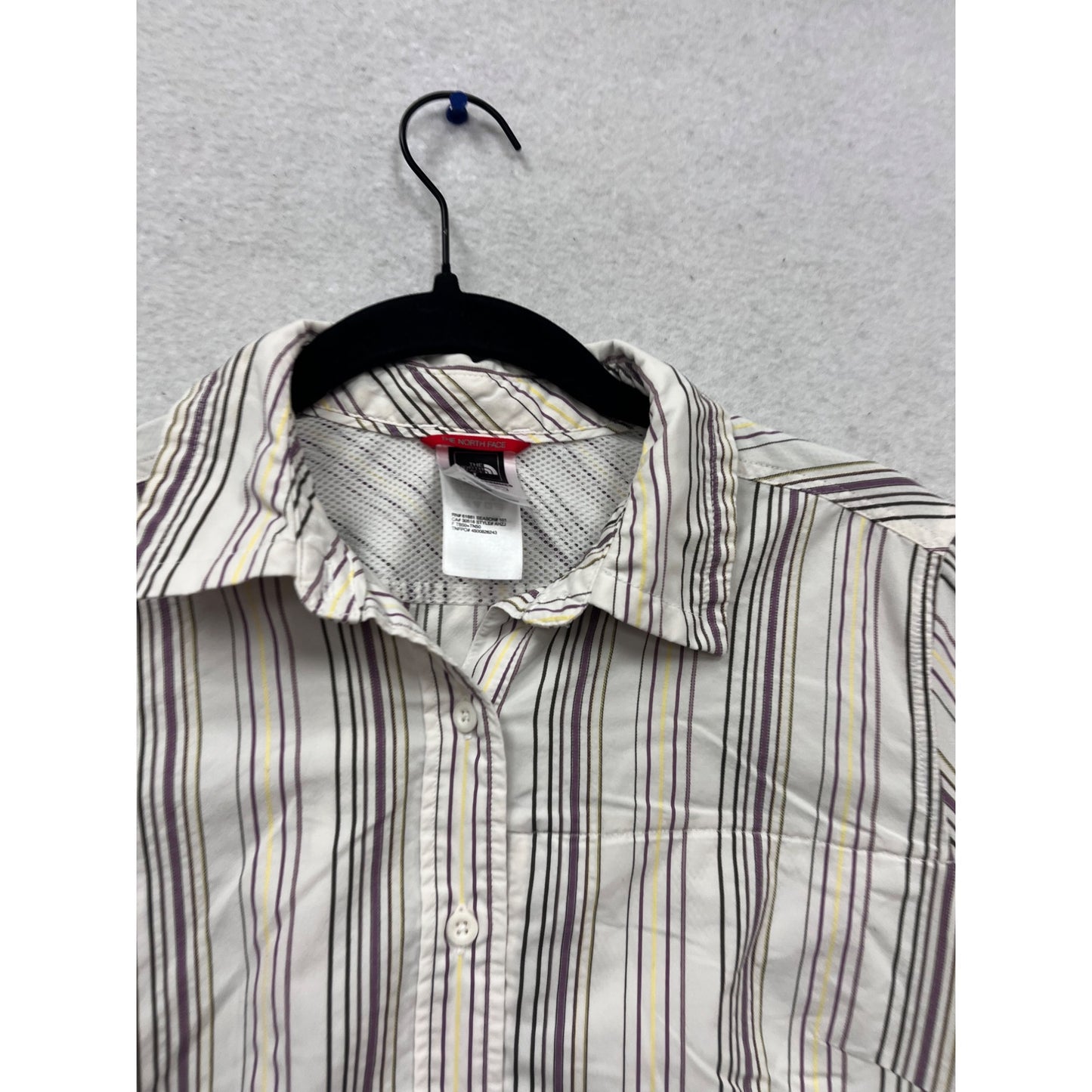 The North Face Striped Button-Up Shirt S #487A