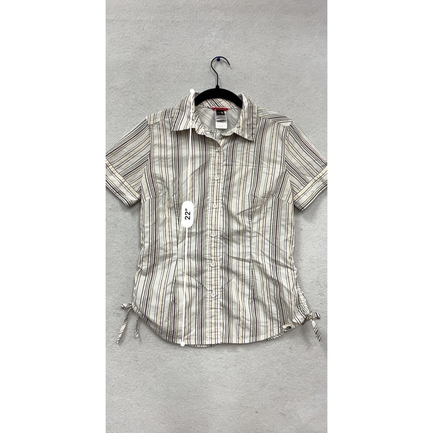 The North Face Striped Button-Up Shirt S #487A