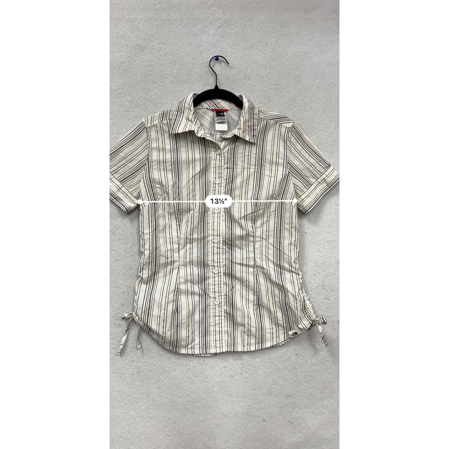 The North Face Striped Button-Up Shirt S #487A