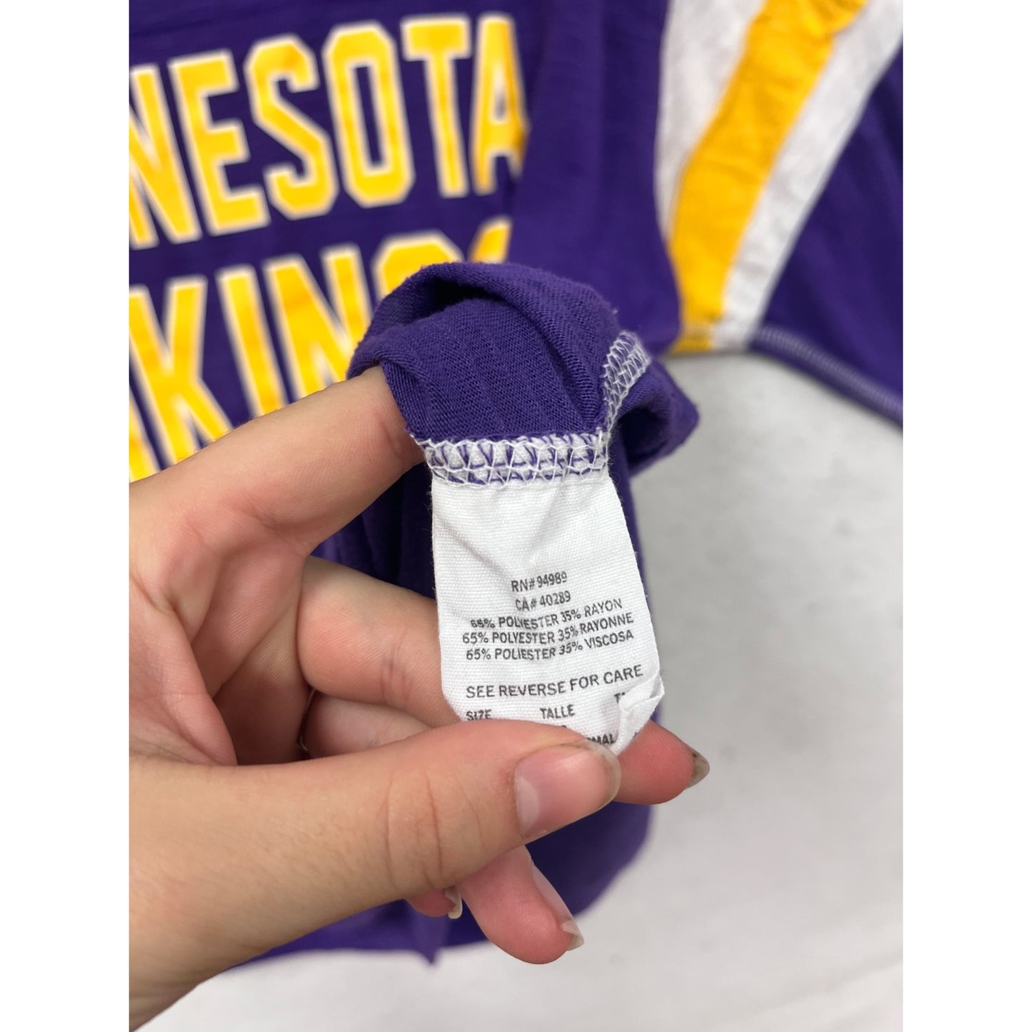 Minnesota Vikings NFL Team Apparel #575A