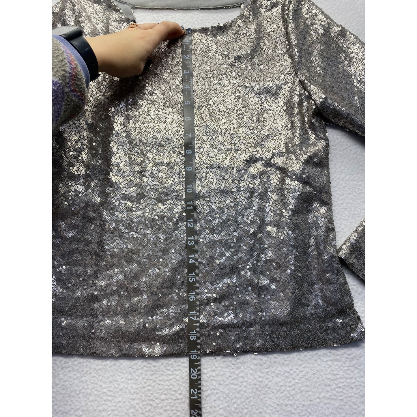Press Women’s Sequin Blouse #5025