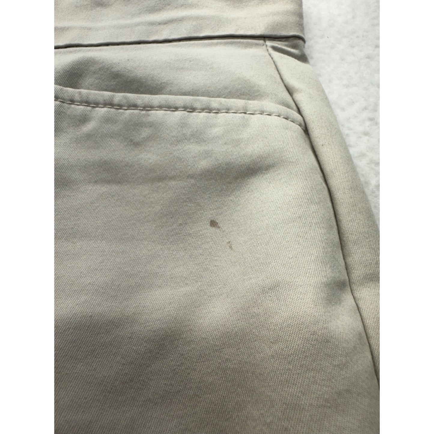 Dockers Beige Wide-Leg Cotton Blend Pants Size 14M #168B