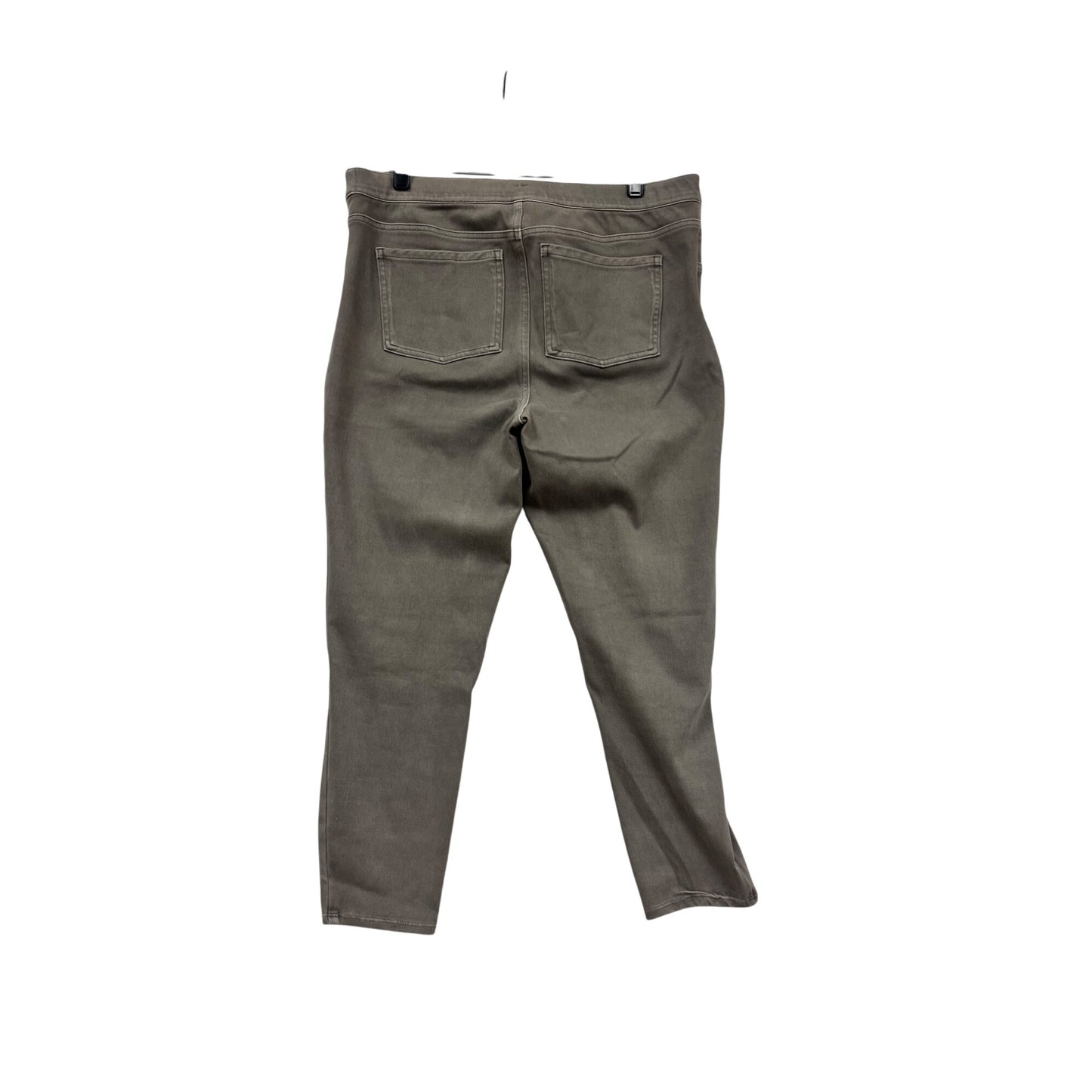 Spanx XLJ Olive Green Stretch Pants #943A