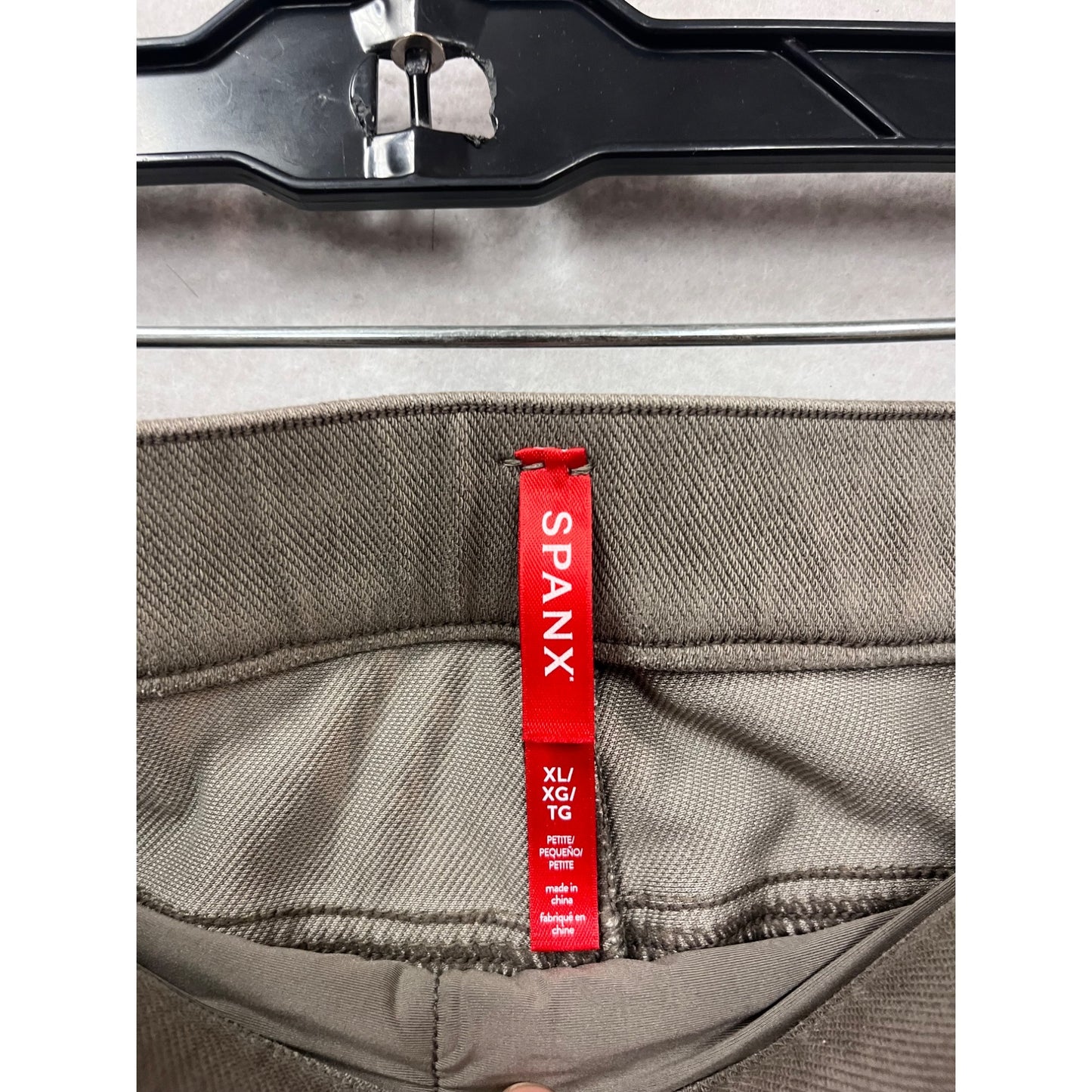 Spanx XLJ Olive Green Stretch Pants #943A