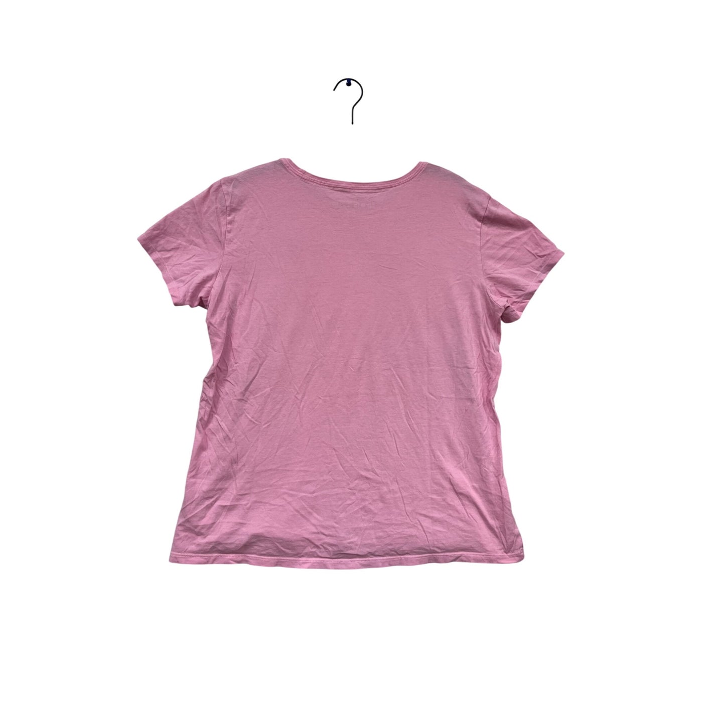 Life Is Good Pink Graphic T-Shirt “Believe There Is Good” Size L #645A