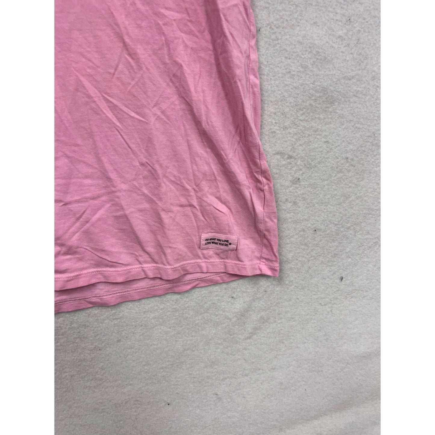 Life Is Good Pink Graphic T-Shirt “Believe There Is Good” Size L #645A