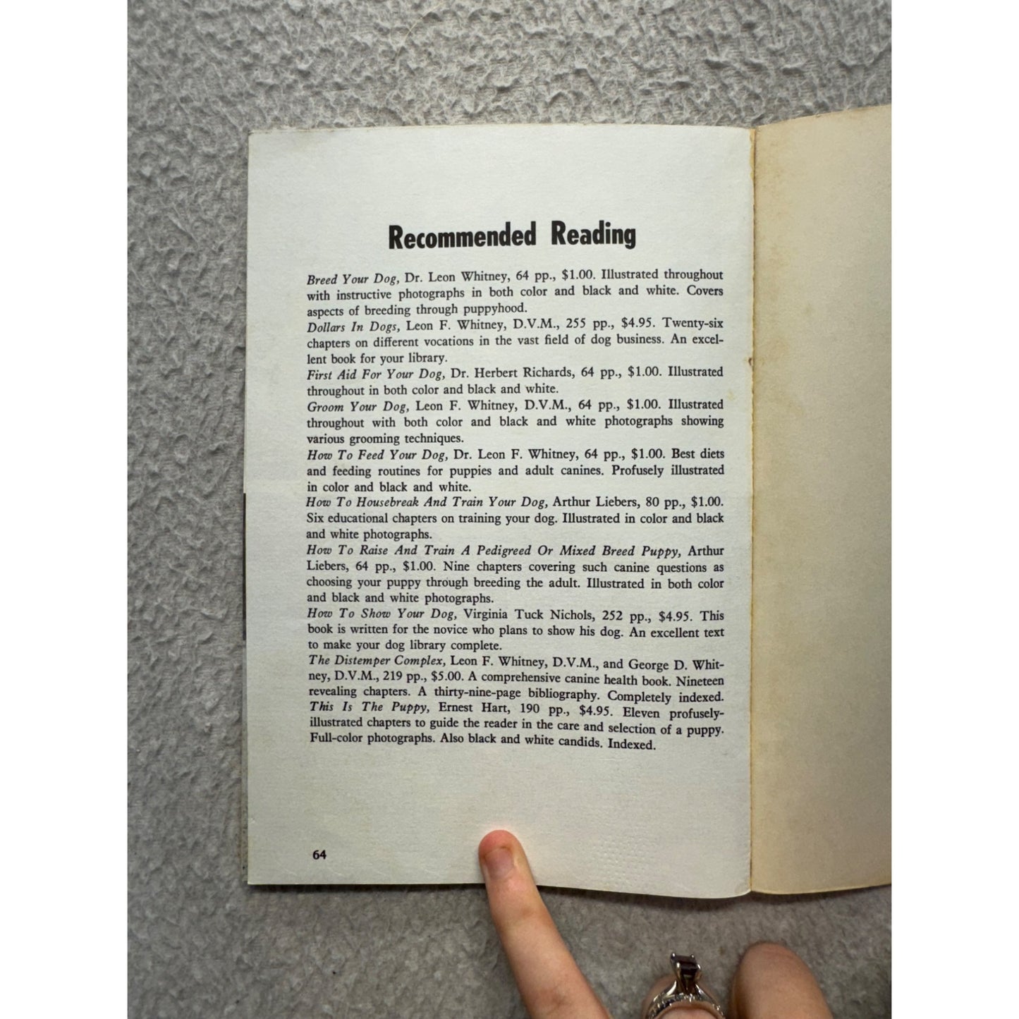 The Hunters Handbook Of Gun Dogs By Joe Stetson 429B