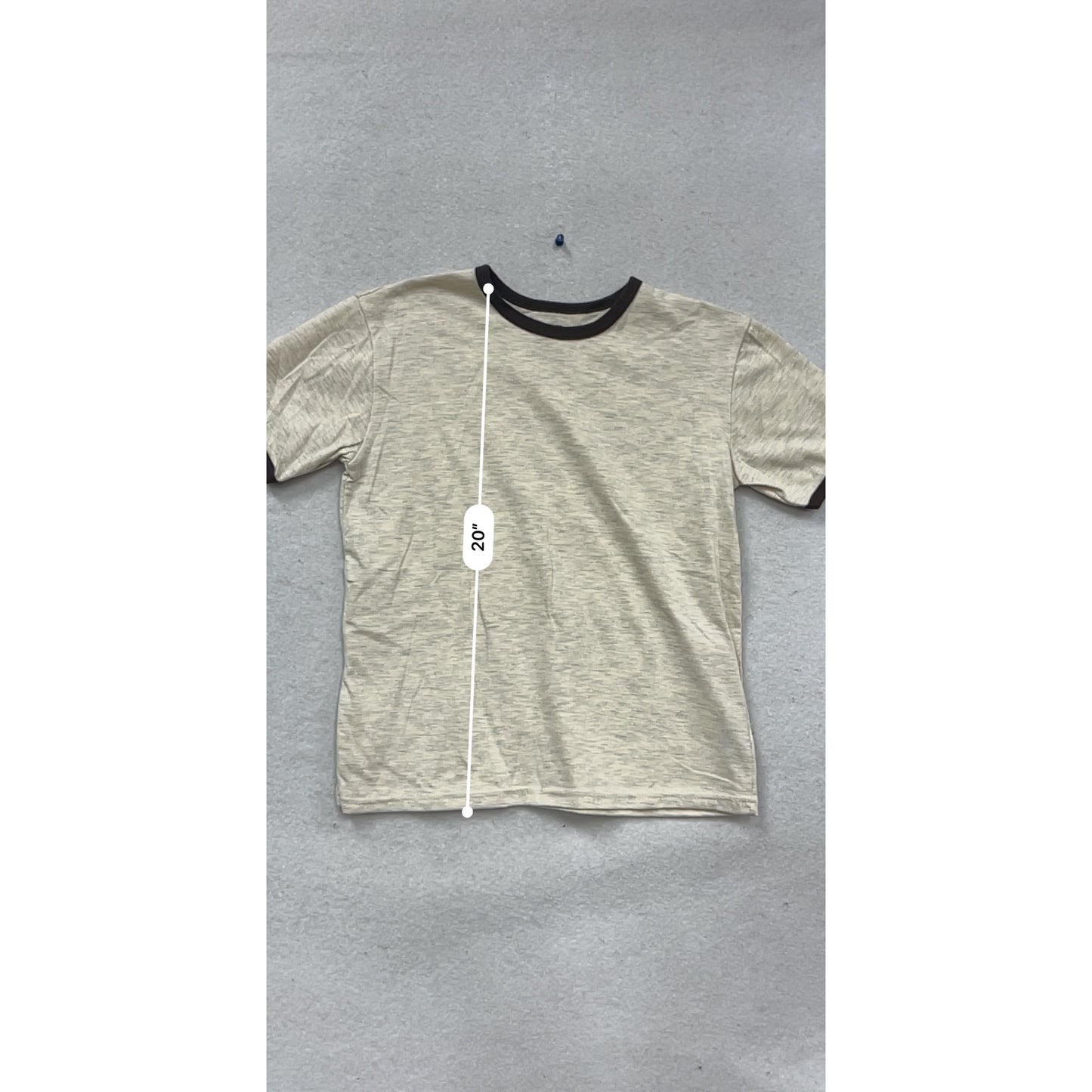 Bugle Boy Boys Ringer T-Shirt Size 10/12 #681A