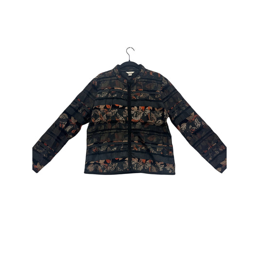 Christopher & Banks Floral Pattern Jacket L #363A