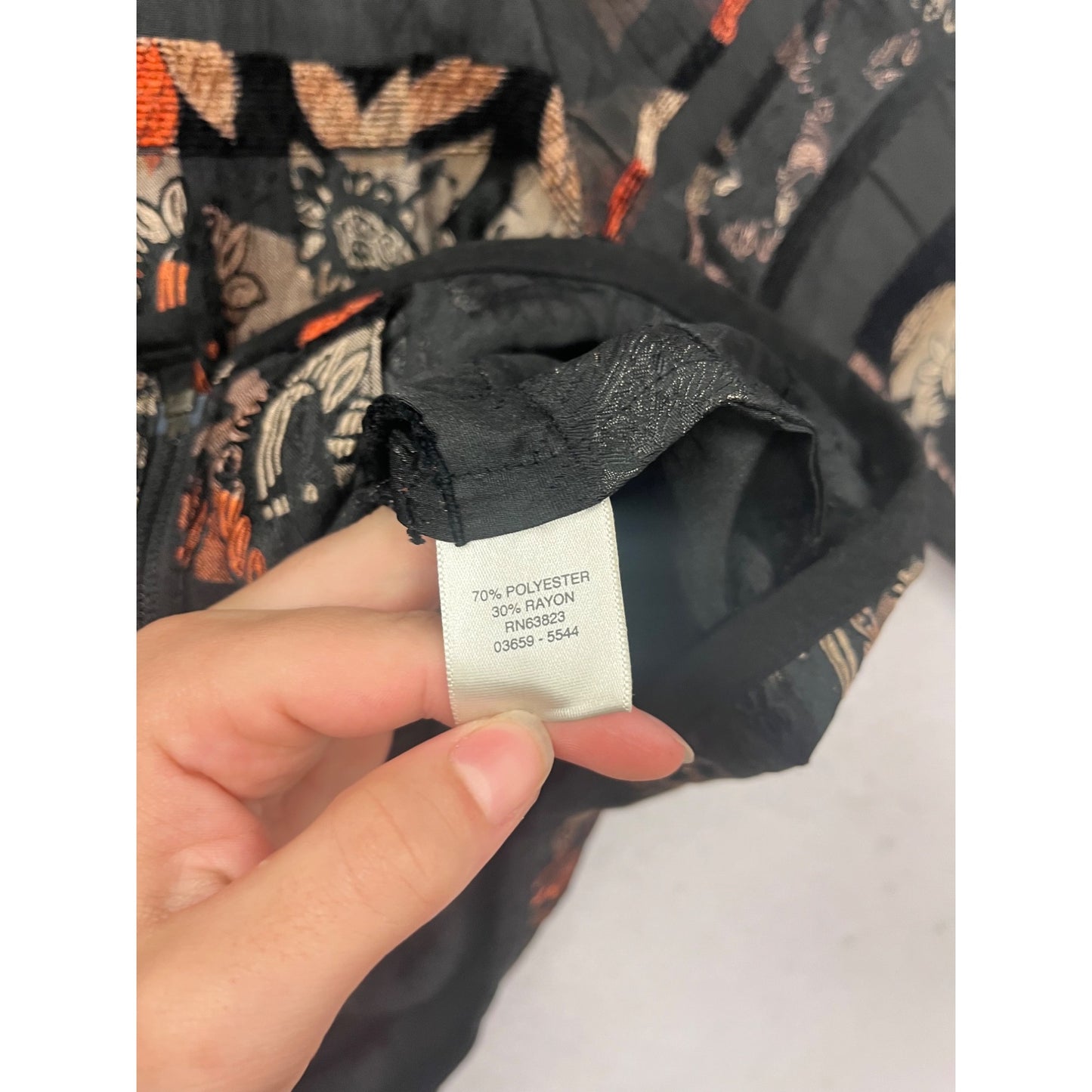 Christopher & Banks Floral Pattern Jacket L #363A