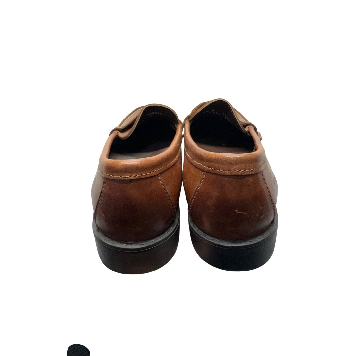 Dexter Brown Leather Penny Loafers Size 9.5 9441