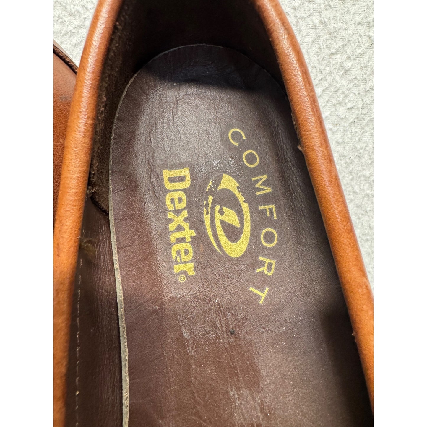 Dexter Brown Leather Penny Loafers Size 9.5 9441