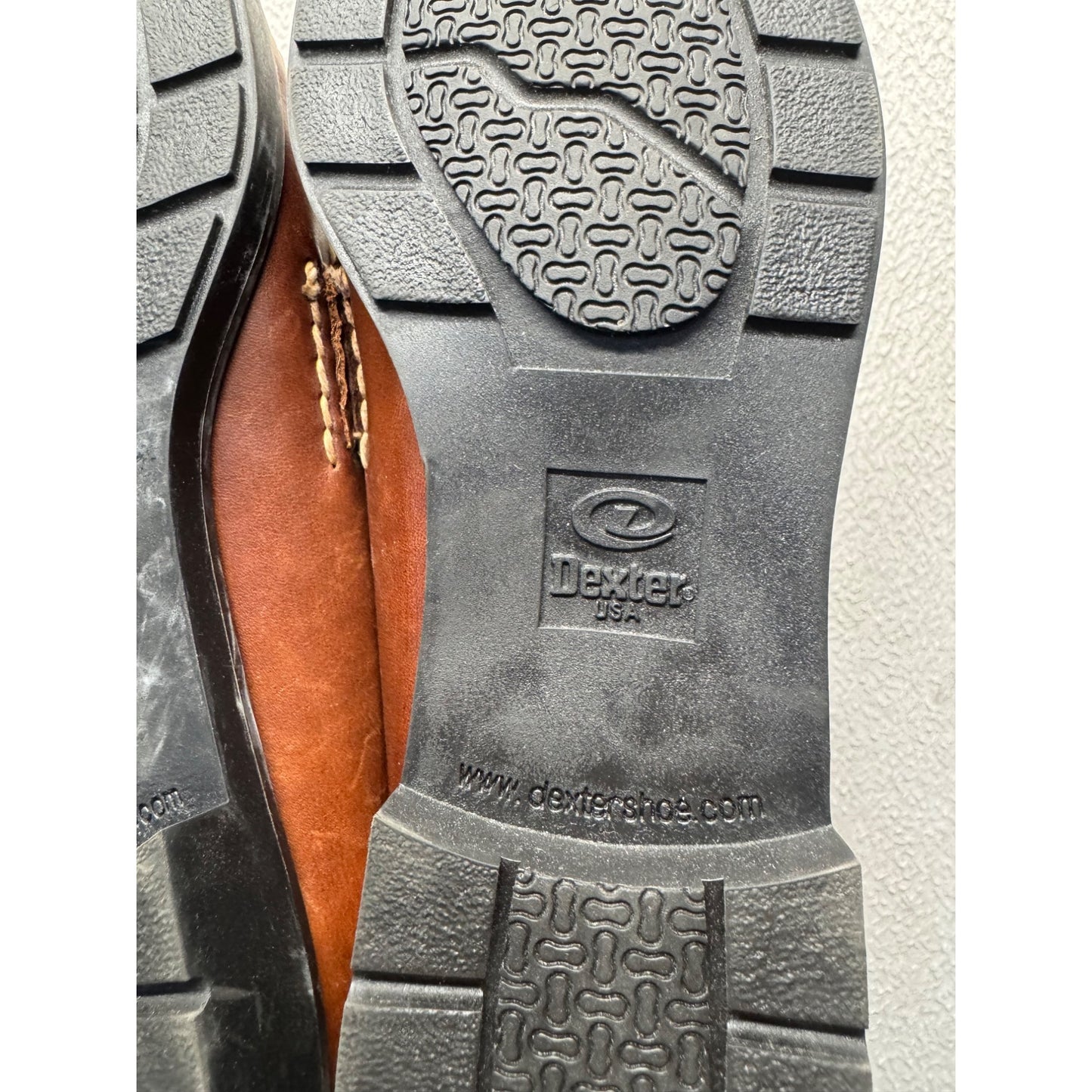 Dexter Brown Leather Penny Loafers Size 9.5 9441