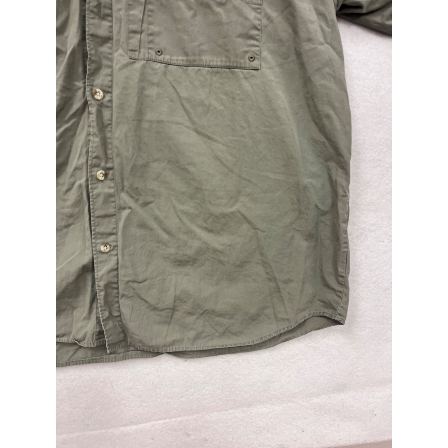 Columbia XL Short-Sleeve Button-Up Fishing Shirt #8788