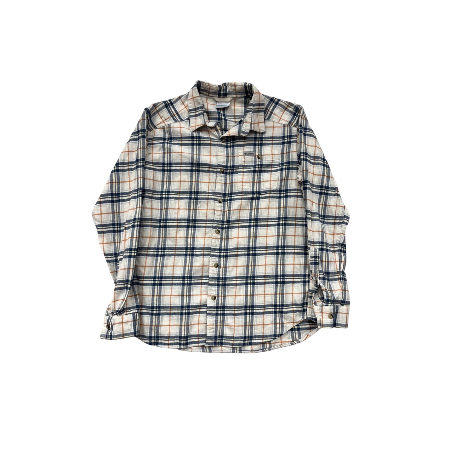 Columbia Plaid Button-Up Shirt #8825