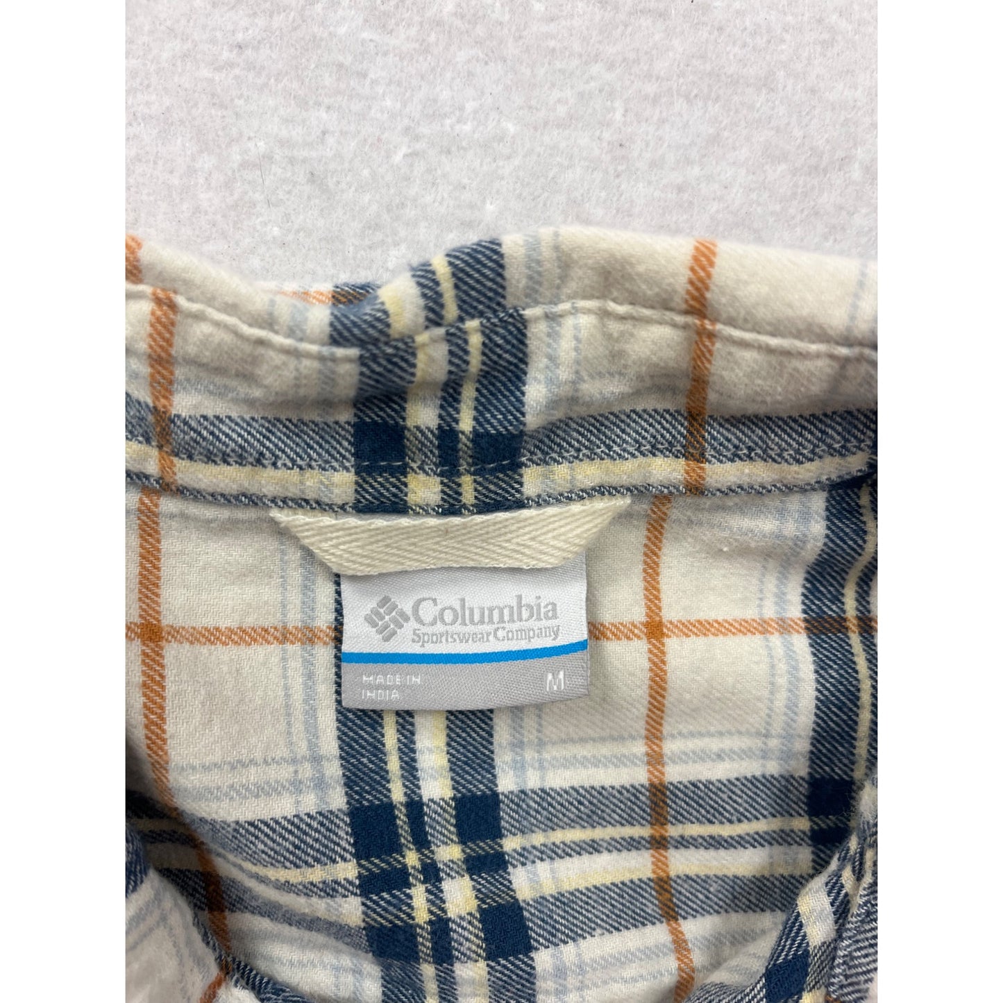 Columbia Plaid Button-Up Shirt #8825