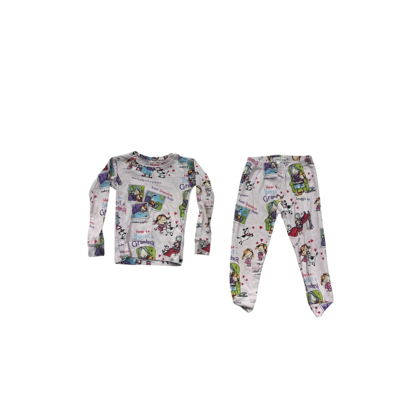 Books To Bed 2-Piece Pajama Set Size 3 #8627