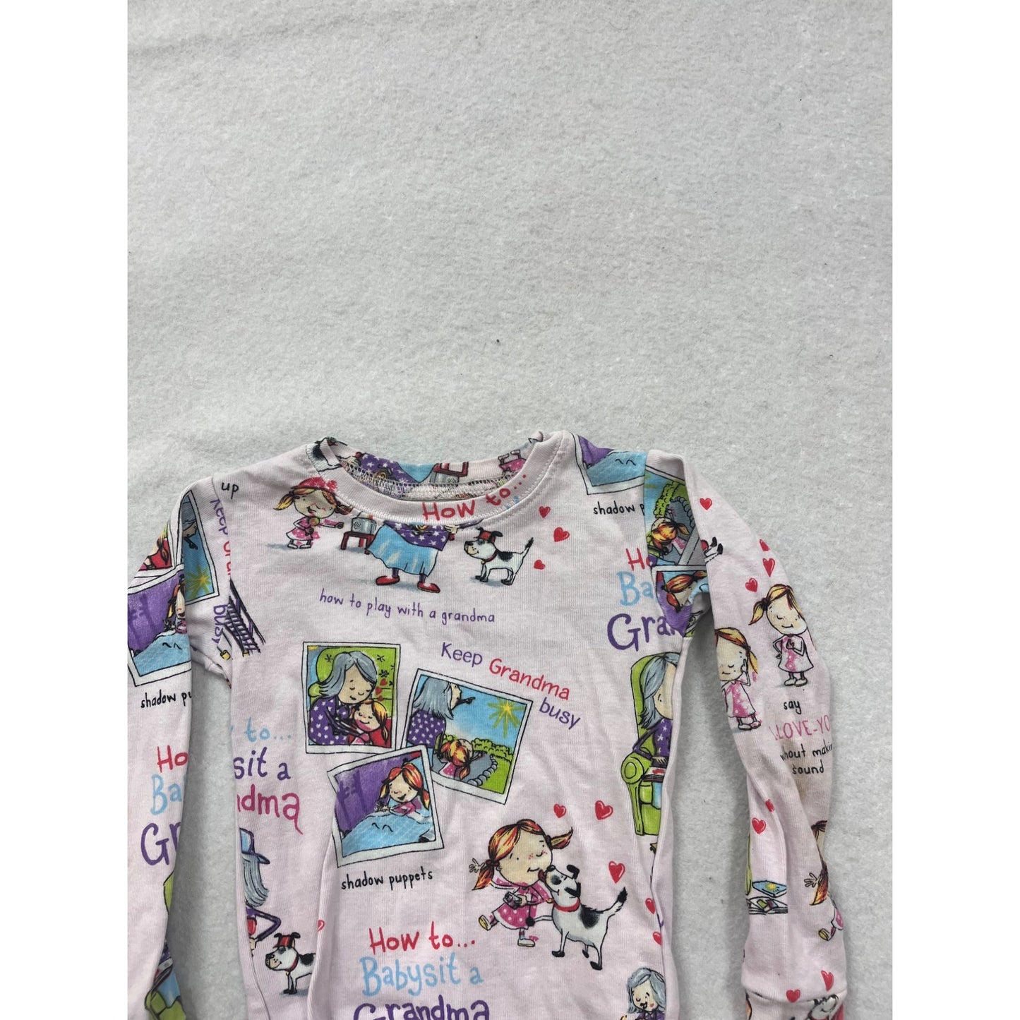 Books To Bed 2-Piece Pajama Set Size 3 #8627