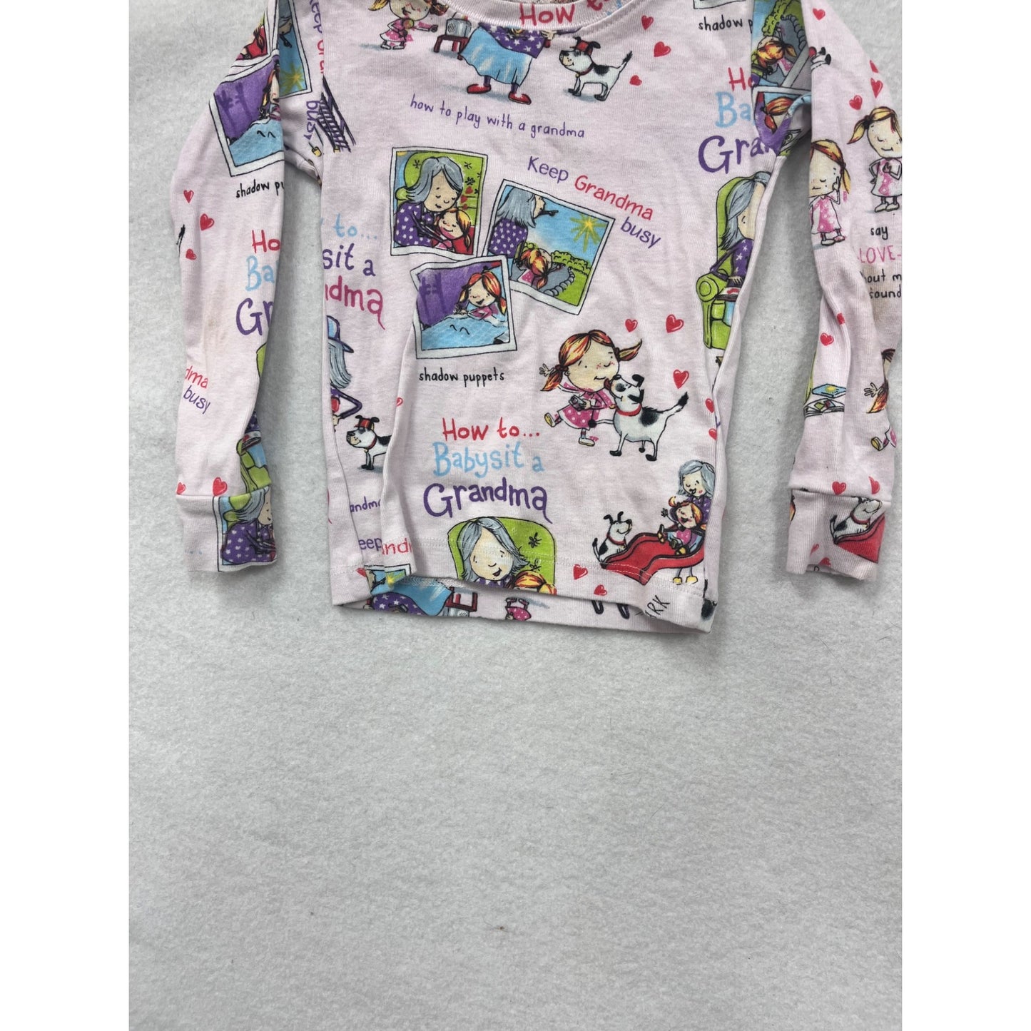 Books To Bed 2-Piece Pajama Set Size 3 #8627
