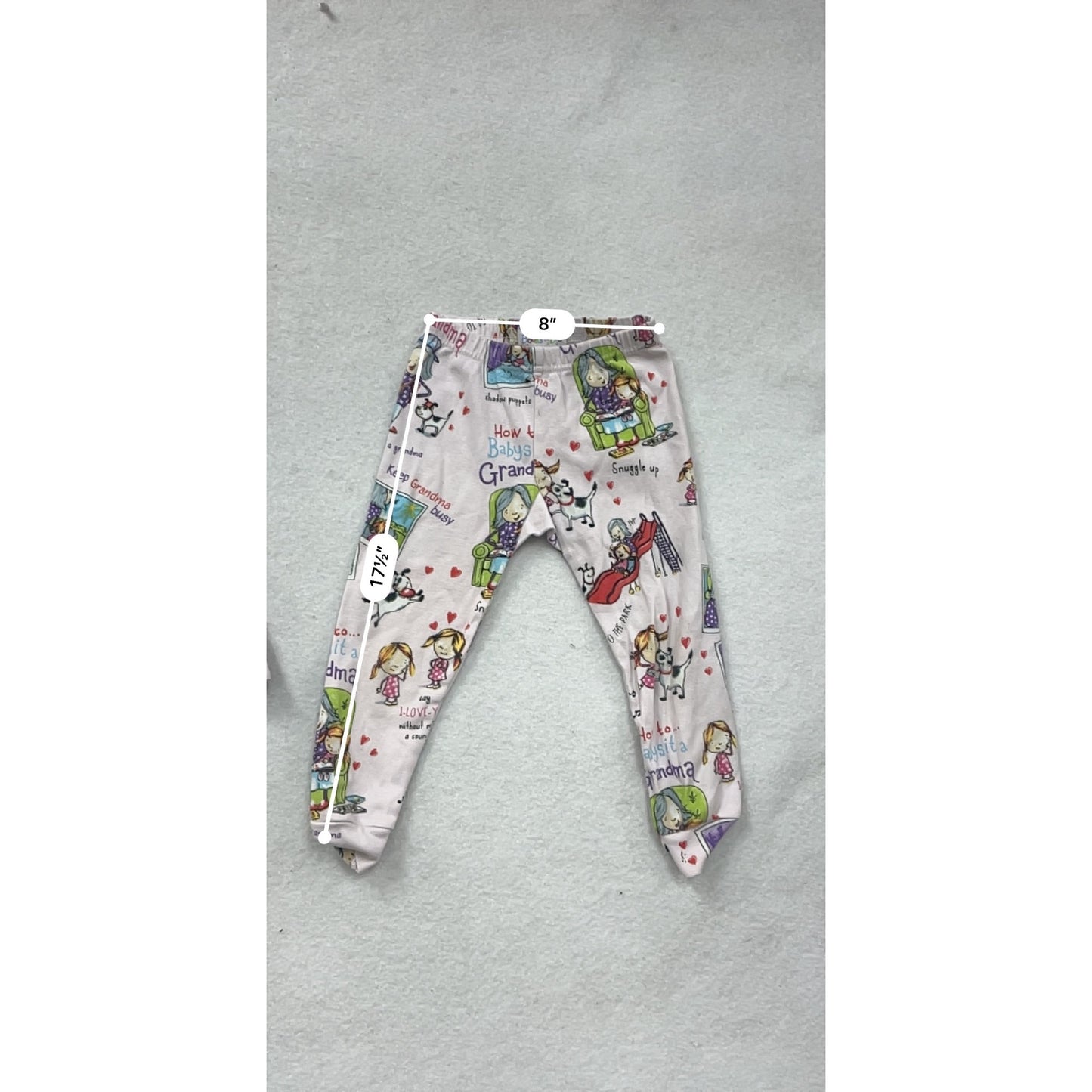 Books To Bed 2-Piece Pajama Set Size 3 #8627