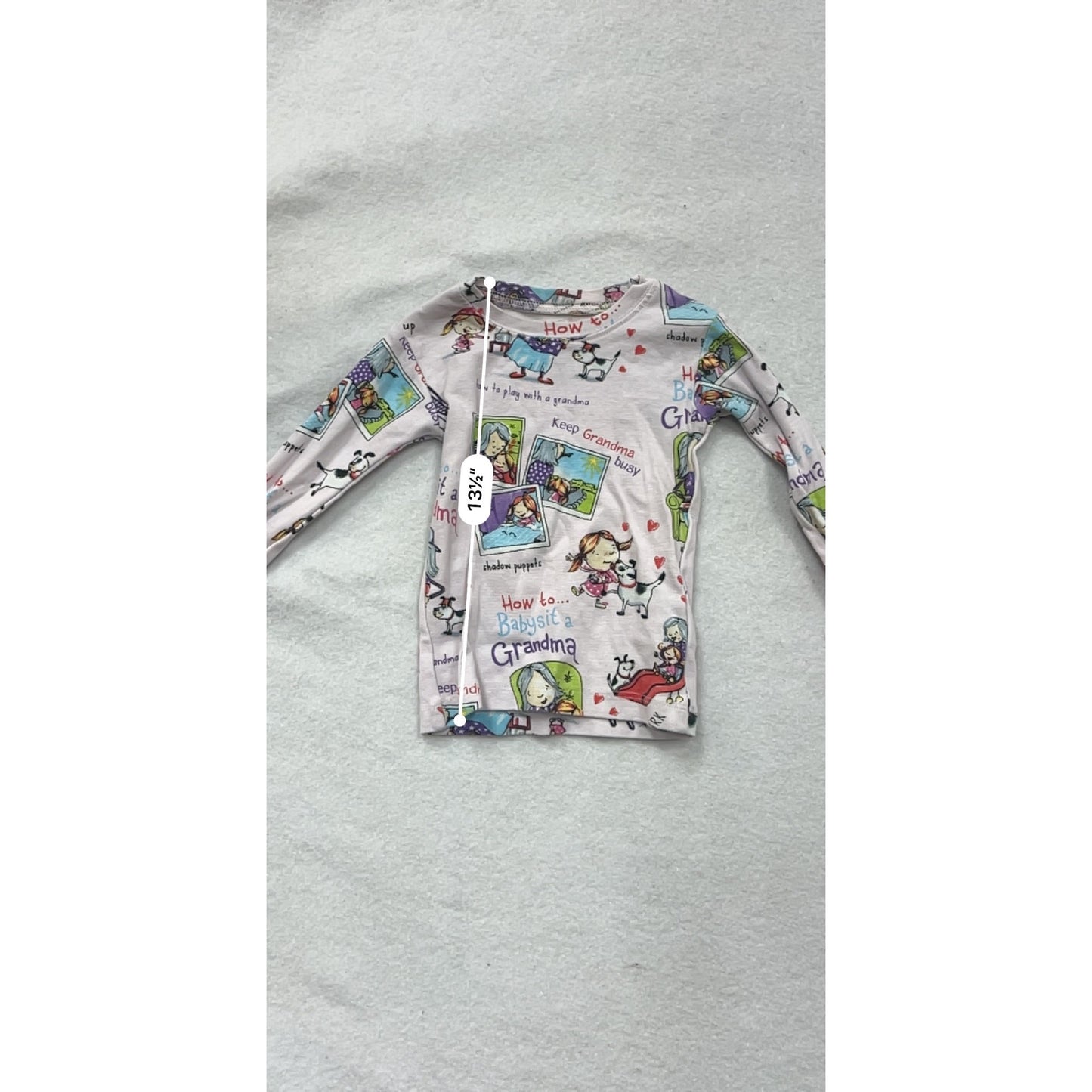 Books To Bed 2-Piece Pajama Set Size 3 #8627