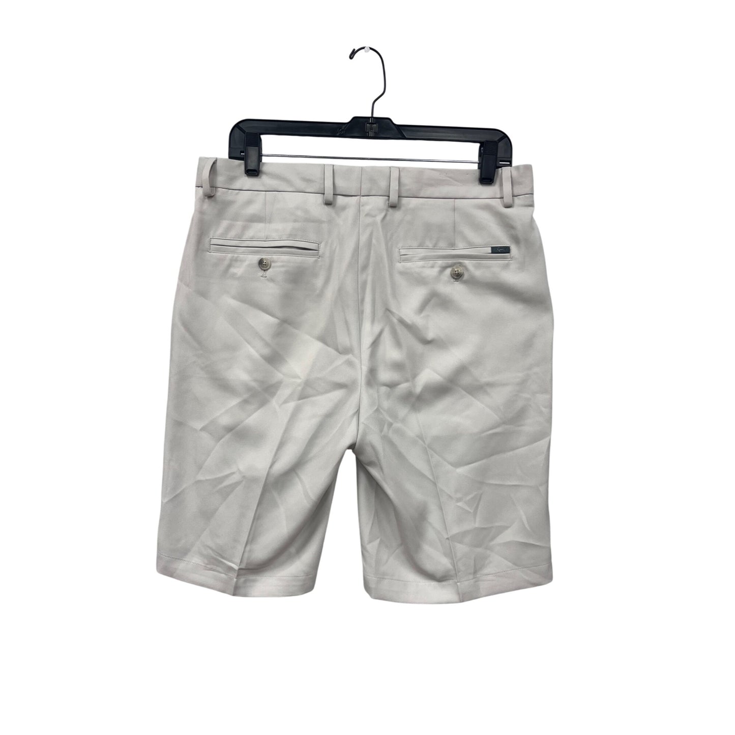 Greg Norman Mens White Golf Shorts Size 32 #6797