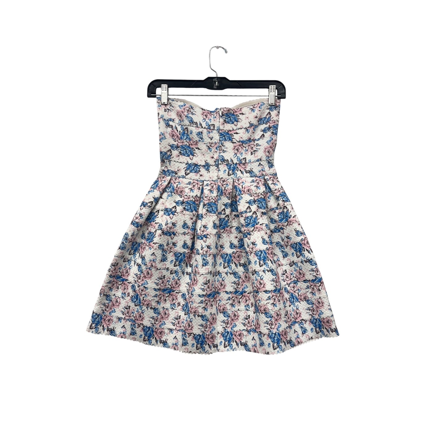 Strapless Floral Textured Dress Women’s XS Sans Souci #6949