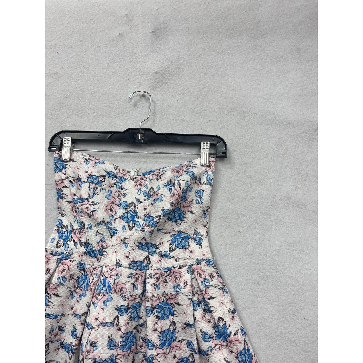 Strapless Floral Textured Dress Women’s XS Sans Souci #6949