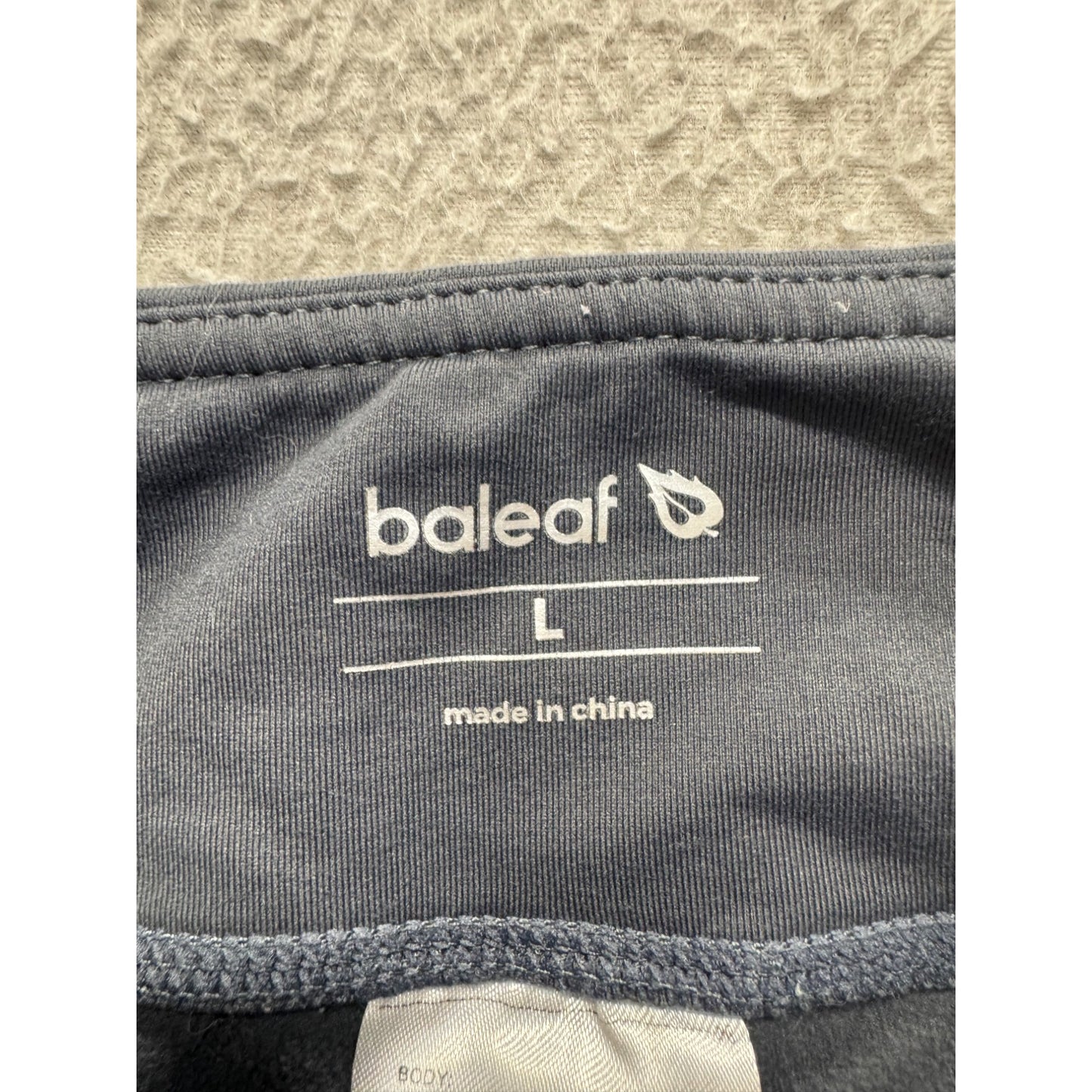 Baleaf Performance Compression Leggings with Side Pockets Slate Gray #9557