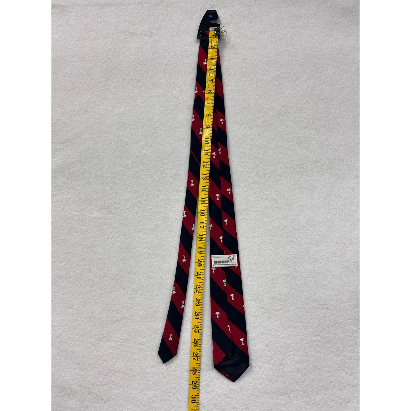 Men’s Striped Snoopy Tie #2836