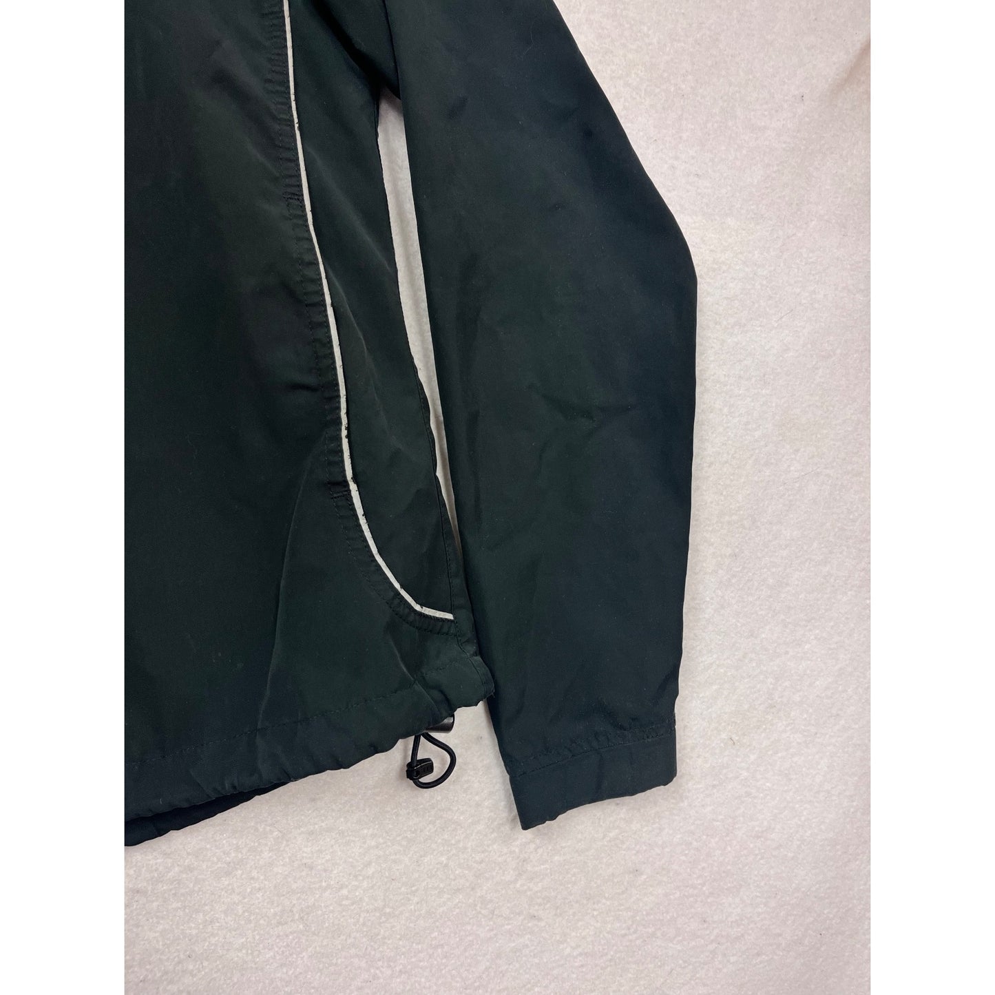 Running Room Fit-Wear Black Windbreaker Jacket M #982A