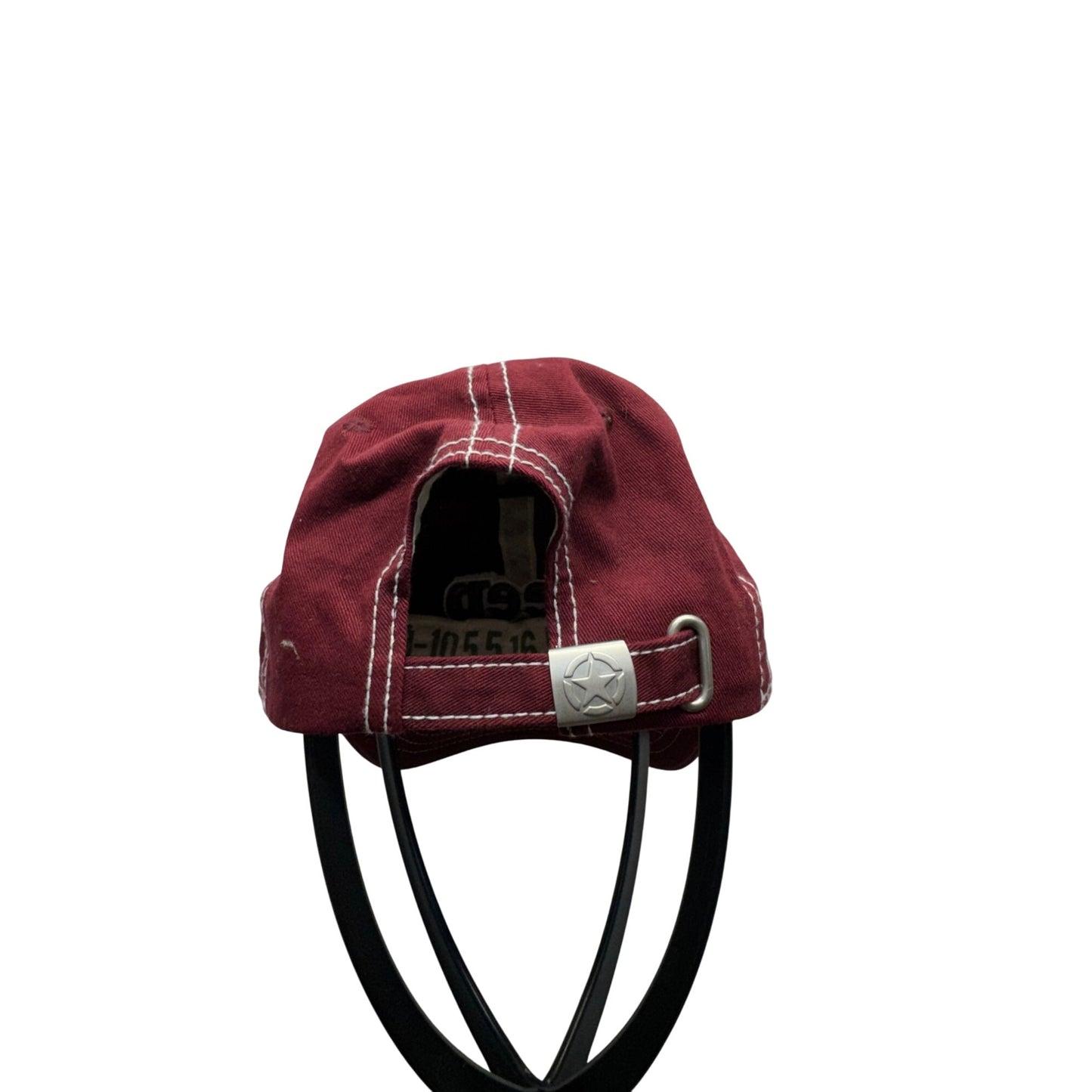 Jeep Red Adjustable Baseball Cap With Embroidered Logo #9697