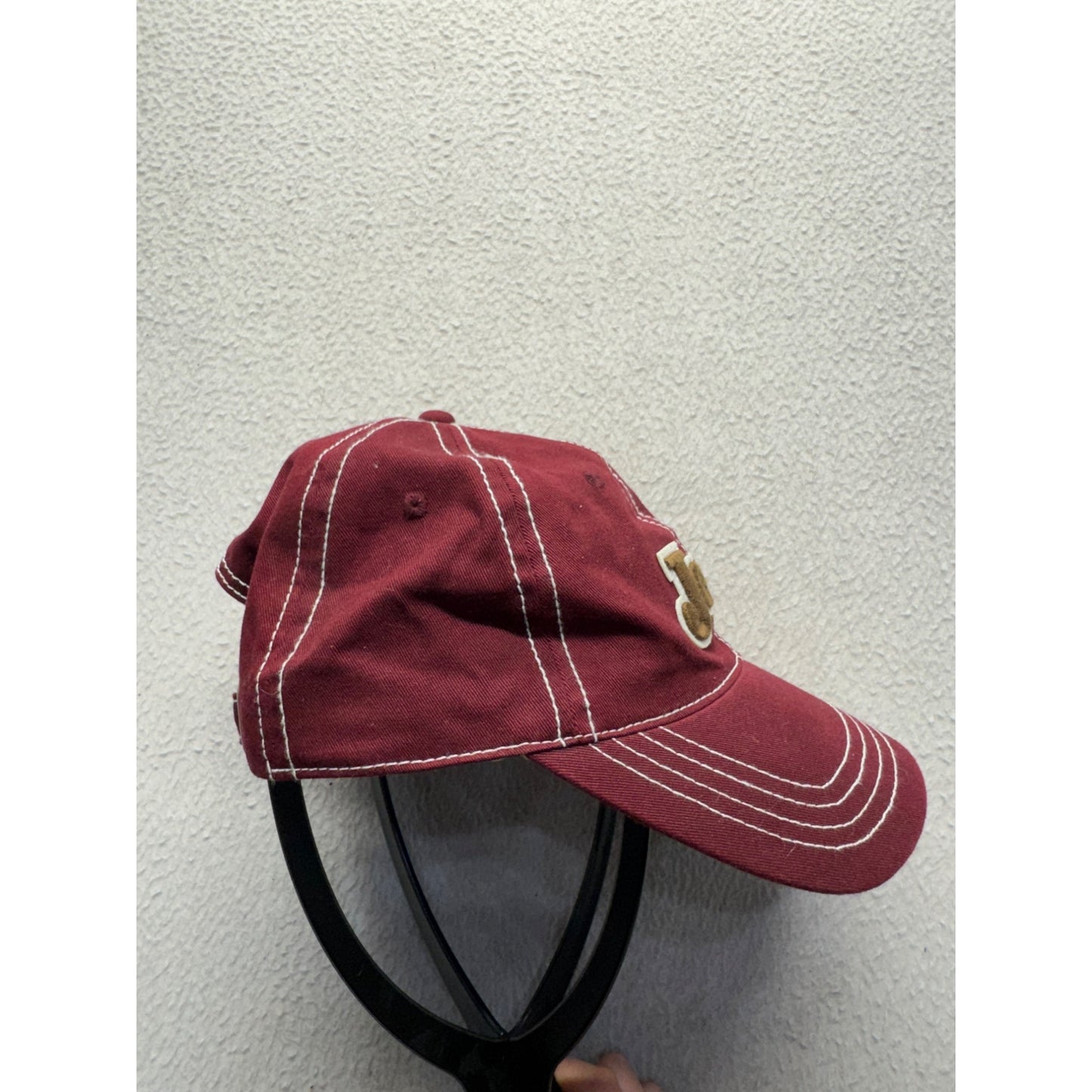 Jeep Red Adjustable Baseball Cap With Embroidered Logo #9697