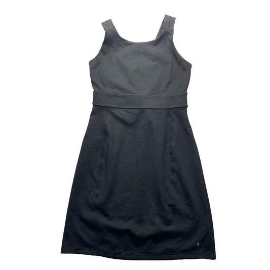Royal Robbins Womens Black Sleeveless Athletic Dress With Criss Cross Back #7043