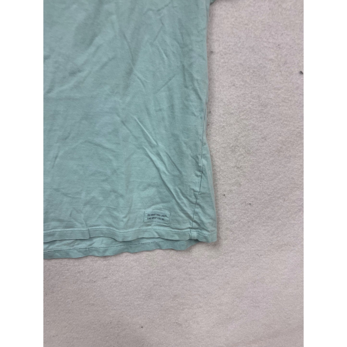 Life Is Good Tee Hello Sunshine Graphic Sea Green L #446A
