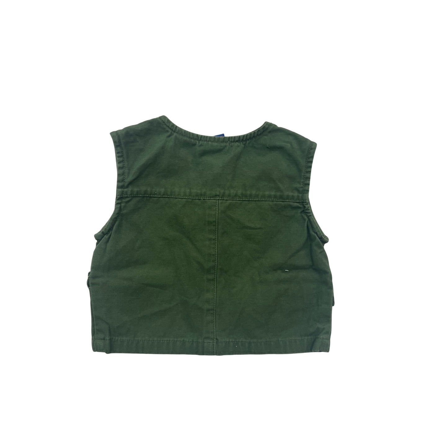Little Legends Green Utility Vest 3-6M #132C